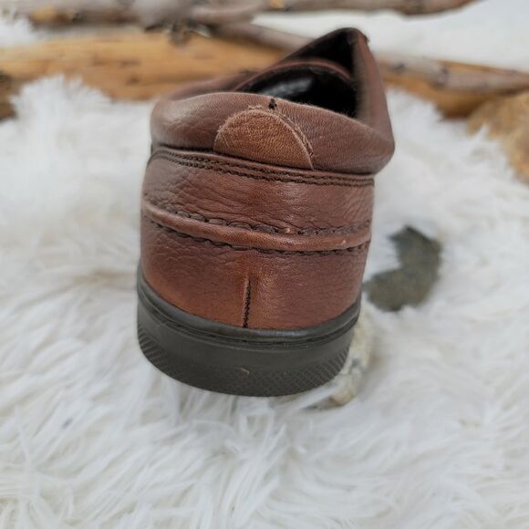 Streetcars chunky wide comfort loafers brown - Picture 4 of 13